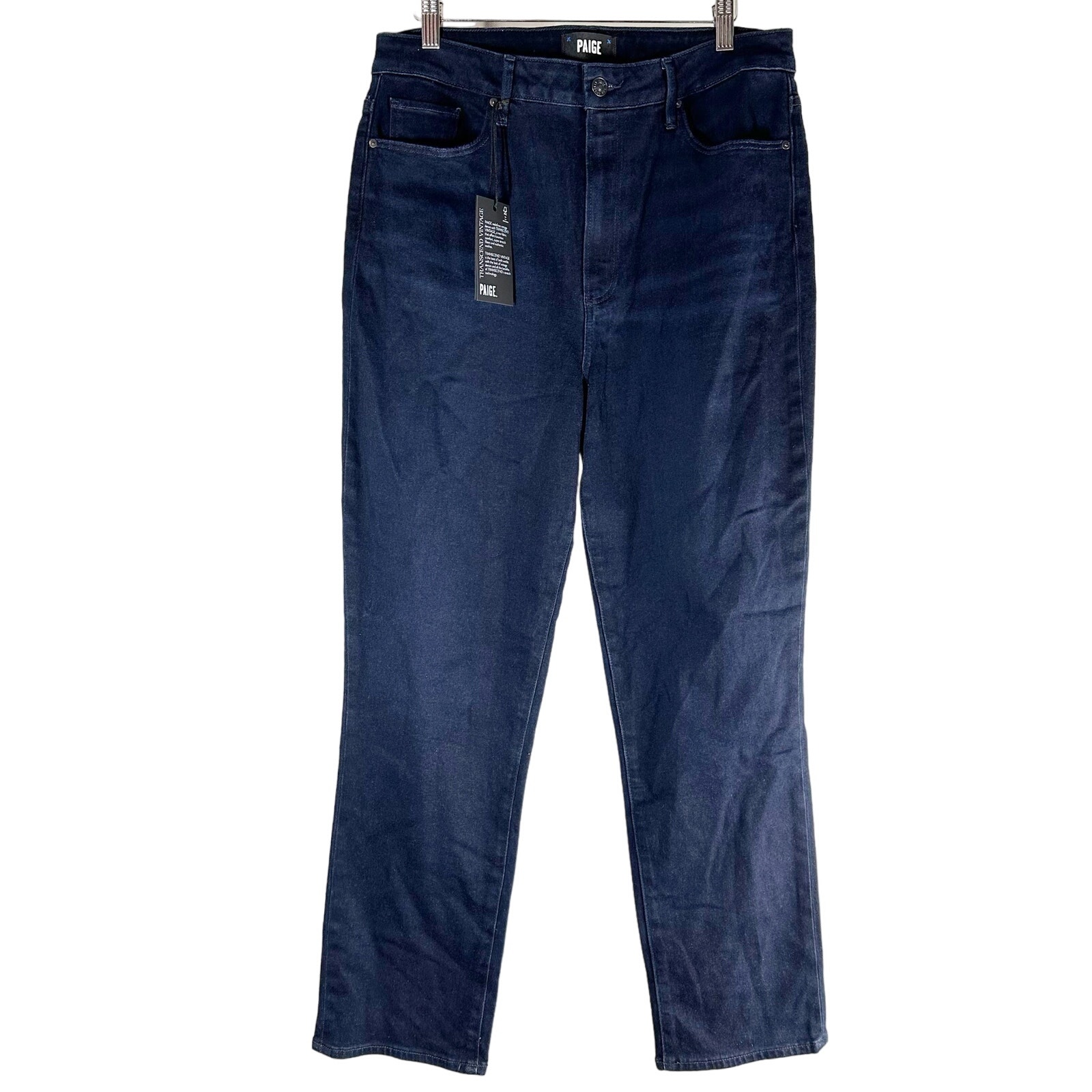 Paige Ultra High-Rise Cindy Luxurious Comfort Stretch Size 32 Blue Moon
