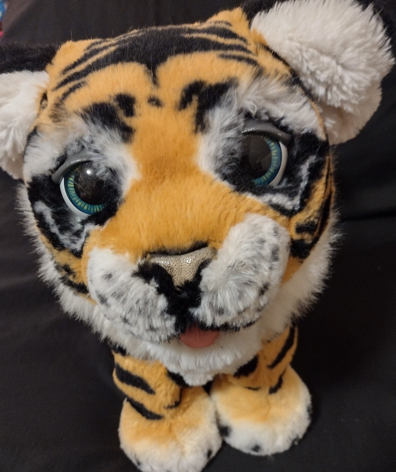Furreal Roaring "Tyler" Playful Tiger 13x13 Interactive Plush 100 Sound'N'Motion
