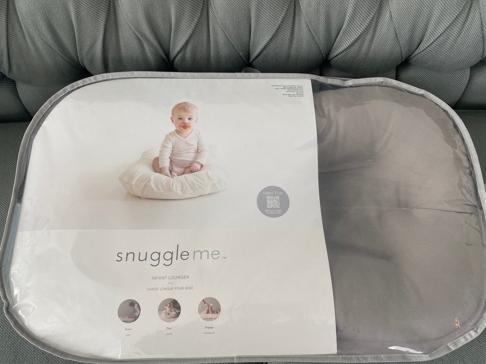 snuggle me organic lounger