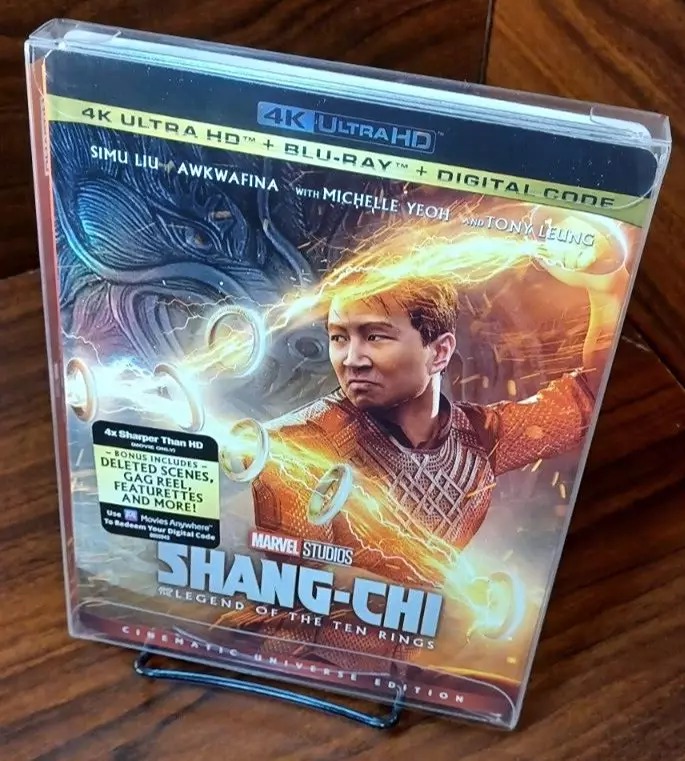 Shang-Chi and the Legend of the Ten Rings (4K+Blu-ray)w/Slipcover-NEW-Free S&H!