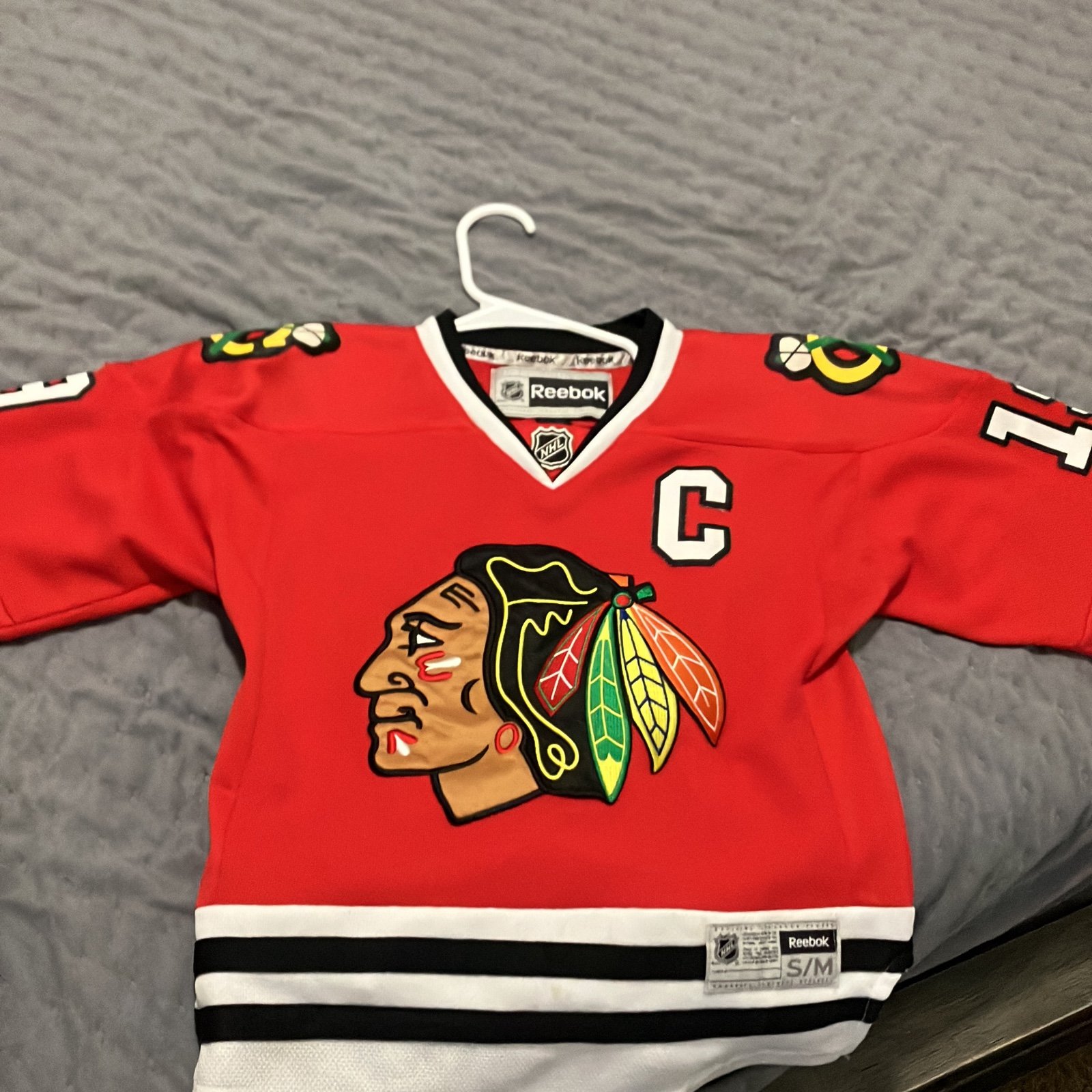 Reebok red active jerseys for men
