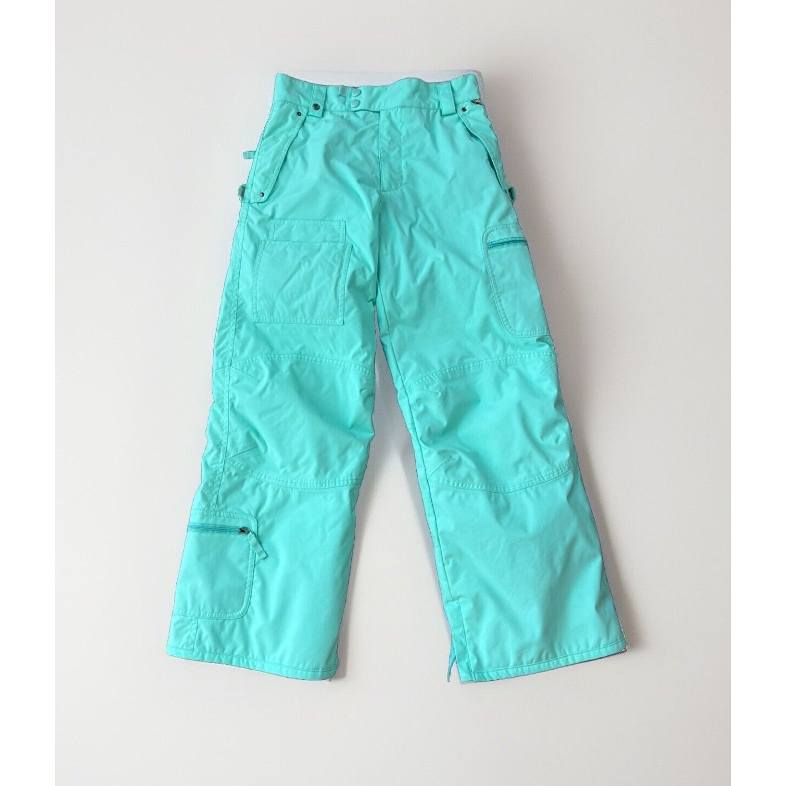 Burton Girls Aqua Blue Snowpants Size XL Snowboarding Pants