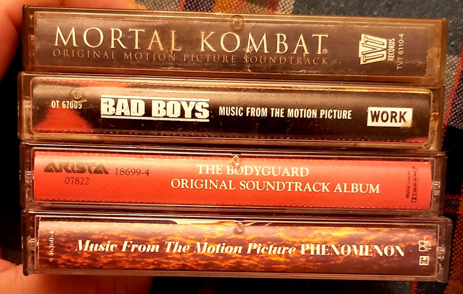 90s soundtrack cassettes