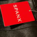 NWT-SPANX Slim Straight Pant Leather-Like Luxe Black- Medium