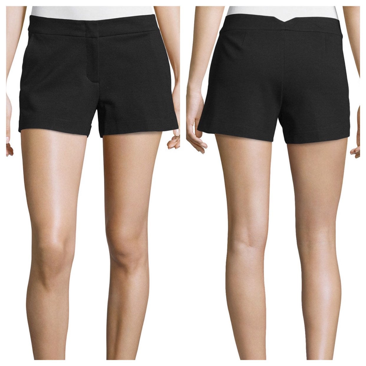 BCBGMAXAZRIA Black Shorts