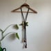 Vintage Handmade Unique Silk Beaded Flower Bolo Necklace