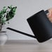 Indoor Watering Can with Long Spout - 35oz Black Watering Can for Indoor Plants