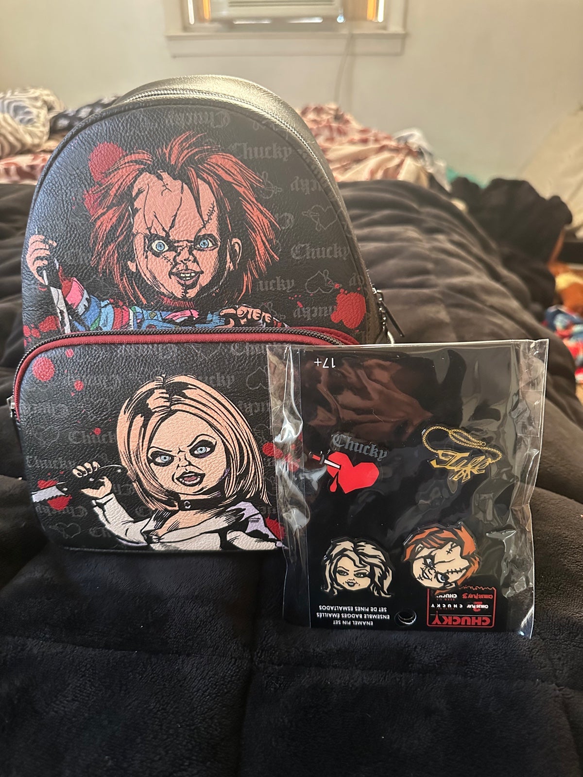 Chucky and Tiffany bag