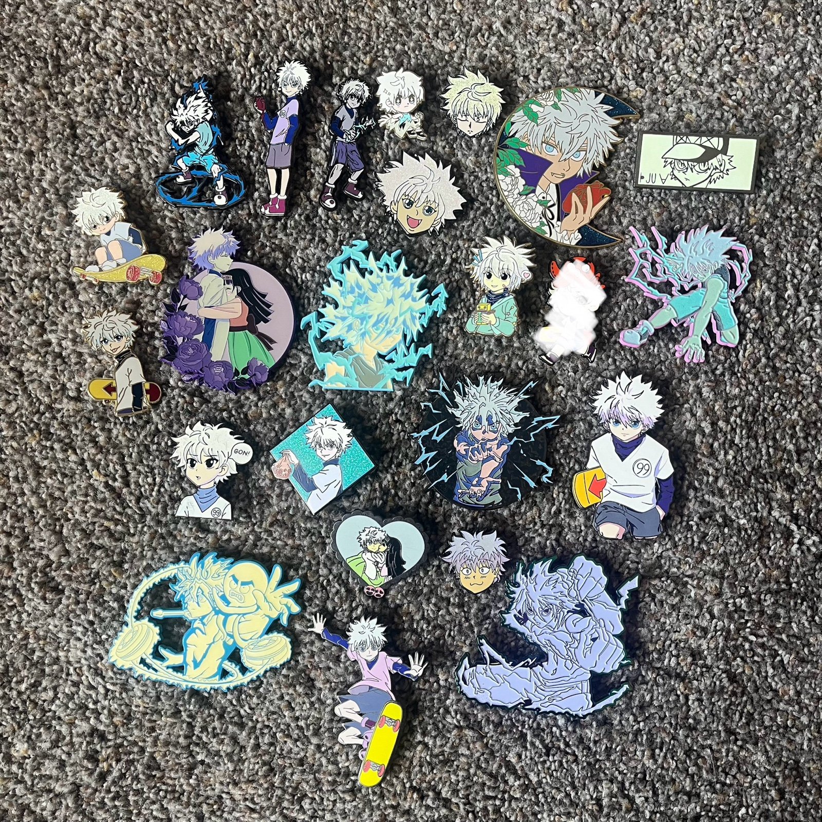 killua pins
