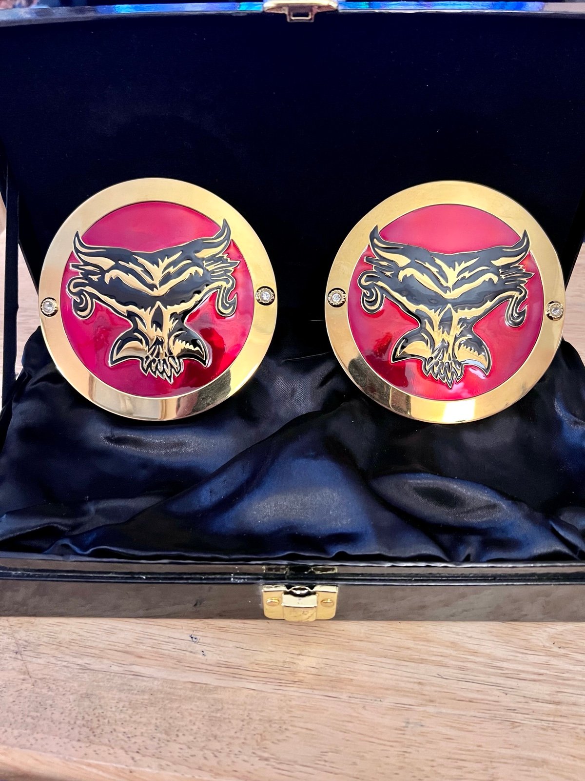 MINT Brock Lesnar Championship Replica Side Plate Box Set