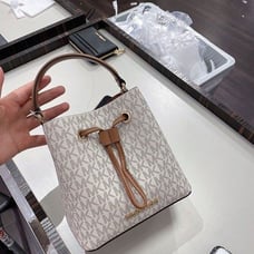 Michael Kors MK Suri Small Logo Crossbody Bag Vanilla