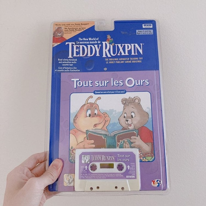 FRENCH Teddy Ruxpin Tape & Book