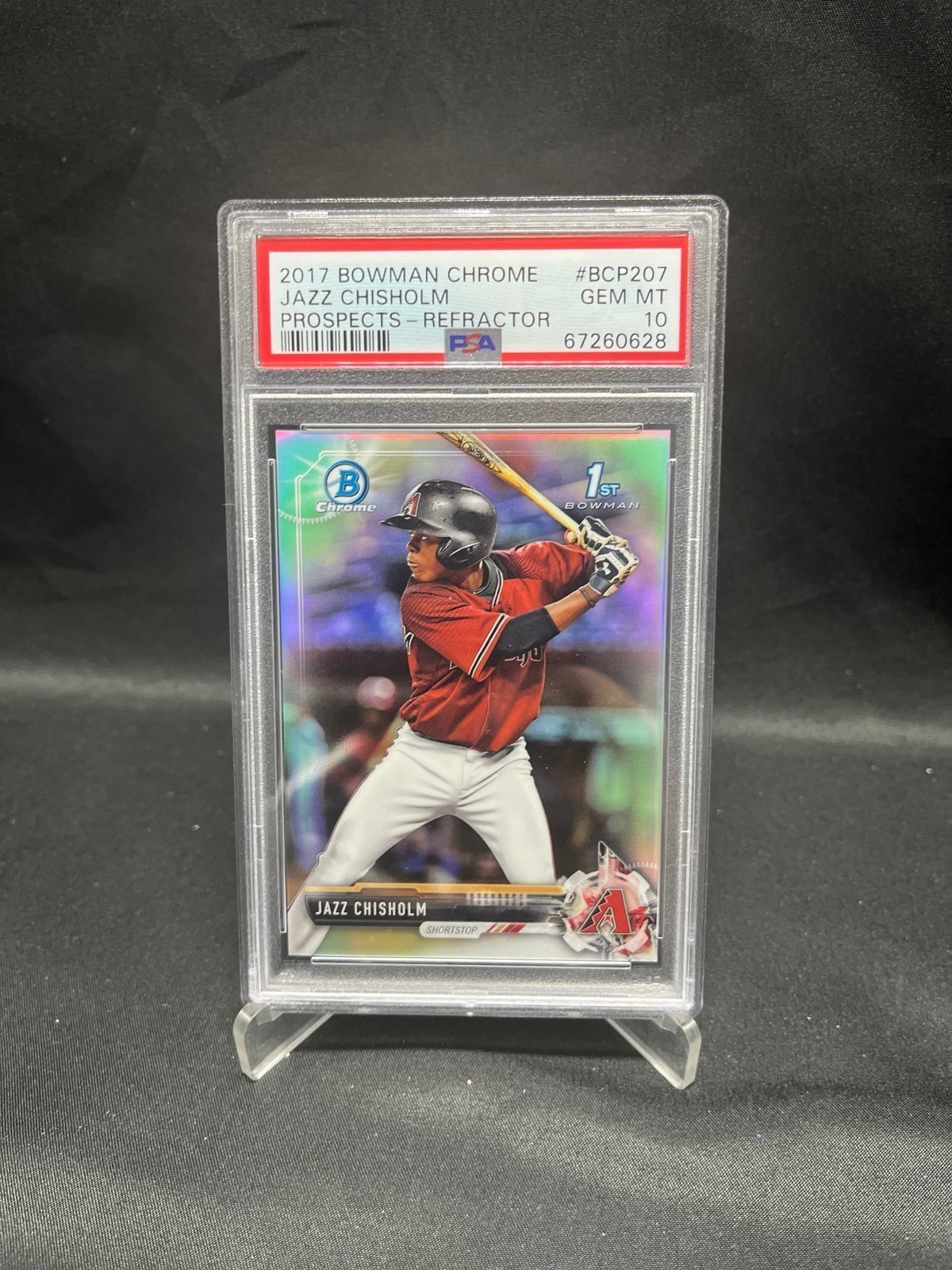 Jazz Chisholm /499 PSA 10 Bowman 1st Refractor!!!