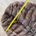 Vintage Hess’s Brown Wrap Shrug Stole Cape Jacket - Real Fur Mink? Beaver?