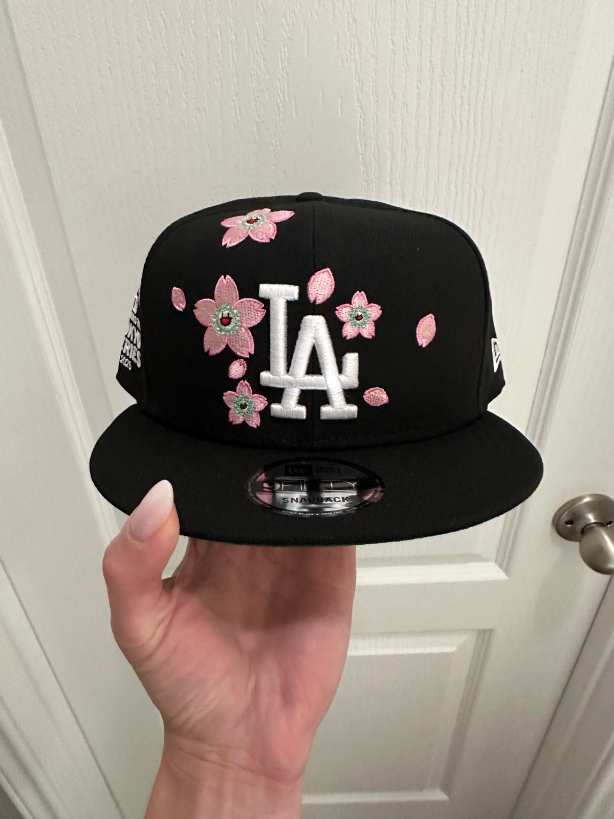 Takashi Murakami x MLB World Tour Tokyo Series 2025 New Era Dodgers Snapback BLK