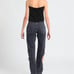Black halter neck V-cut camisole, brand new unused, original price 31,800 yen.