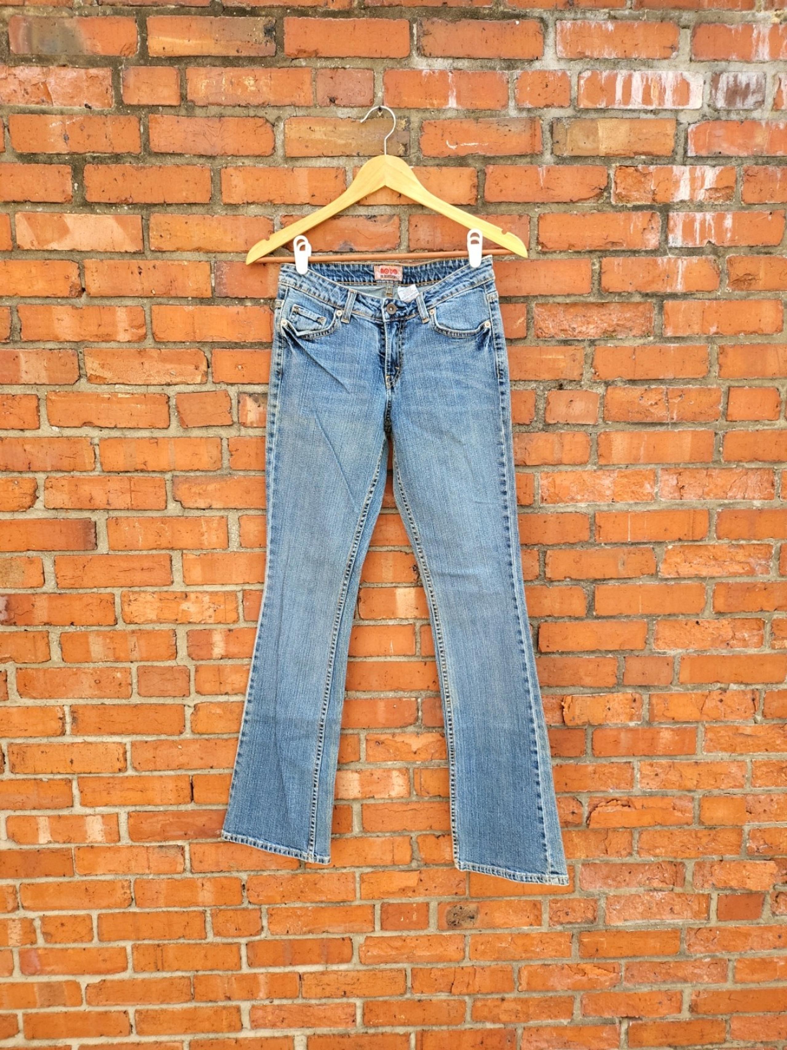 NOBO No Boundaries Bootcut Jeans Womens Size 3 Juniors Blue Denim Midrise
