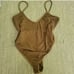 Good American Always Fits Mocha One Piece Swimsuit