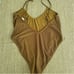 Good American Always Fits Mocha One Piece Swimsuit