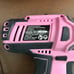 Workpro Pink Cordless Drill with Bag