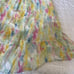 Anthropologie watercolor maxi dress