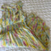Anthropologie watercolor maxi dress