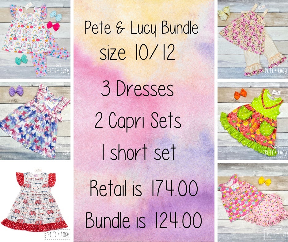 New With Tags Pete and Lucy bundle