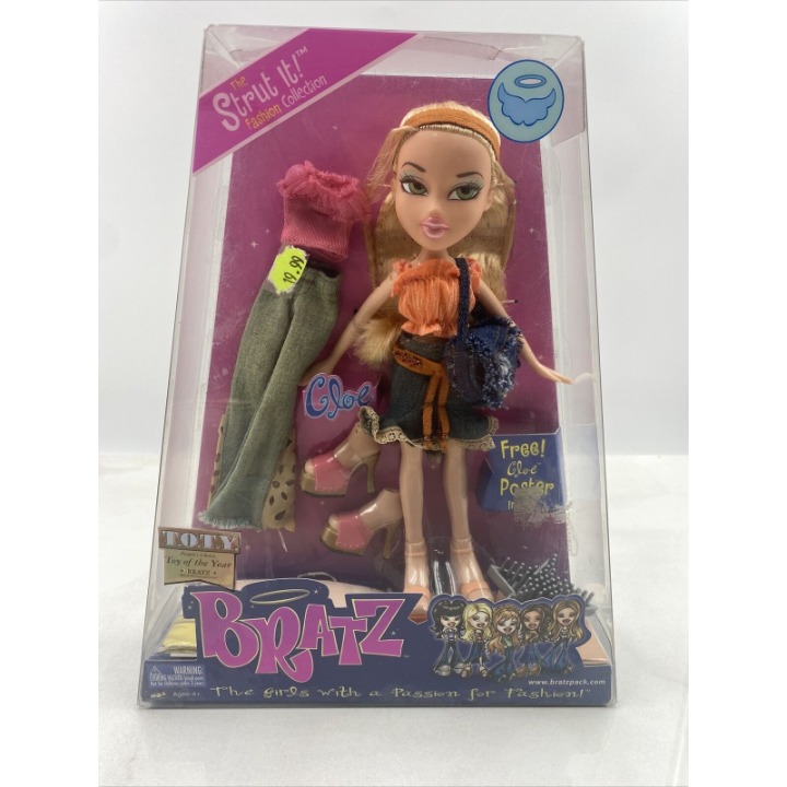 Bratz Strut It Fashion Collection Cloe Angel Doll TOTY 2002 NEW in Box