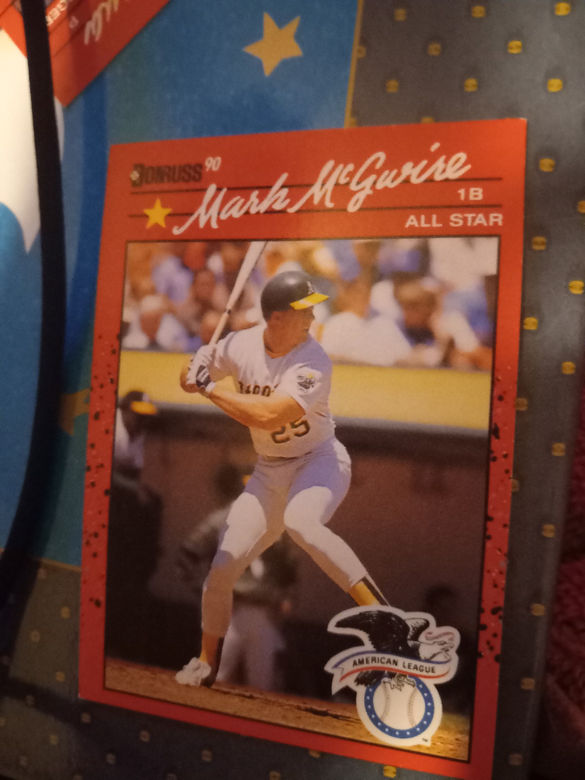 Rare 1990 Donruss Mark Mcgwire 697 Error Baseball Card No Dot . After