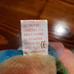 RARE Ty Beanie Baby Peace Bear