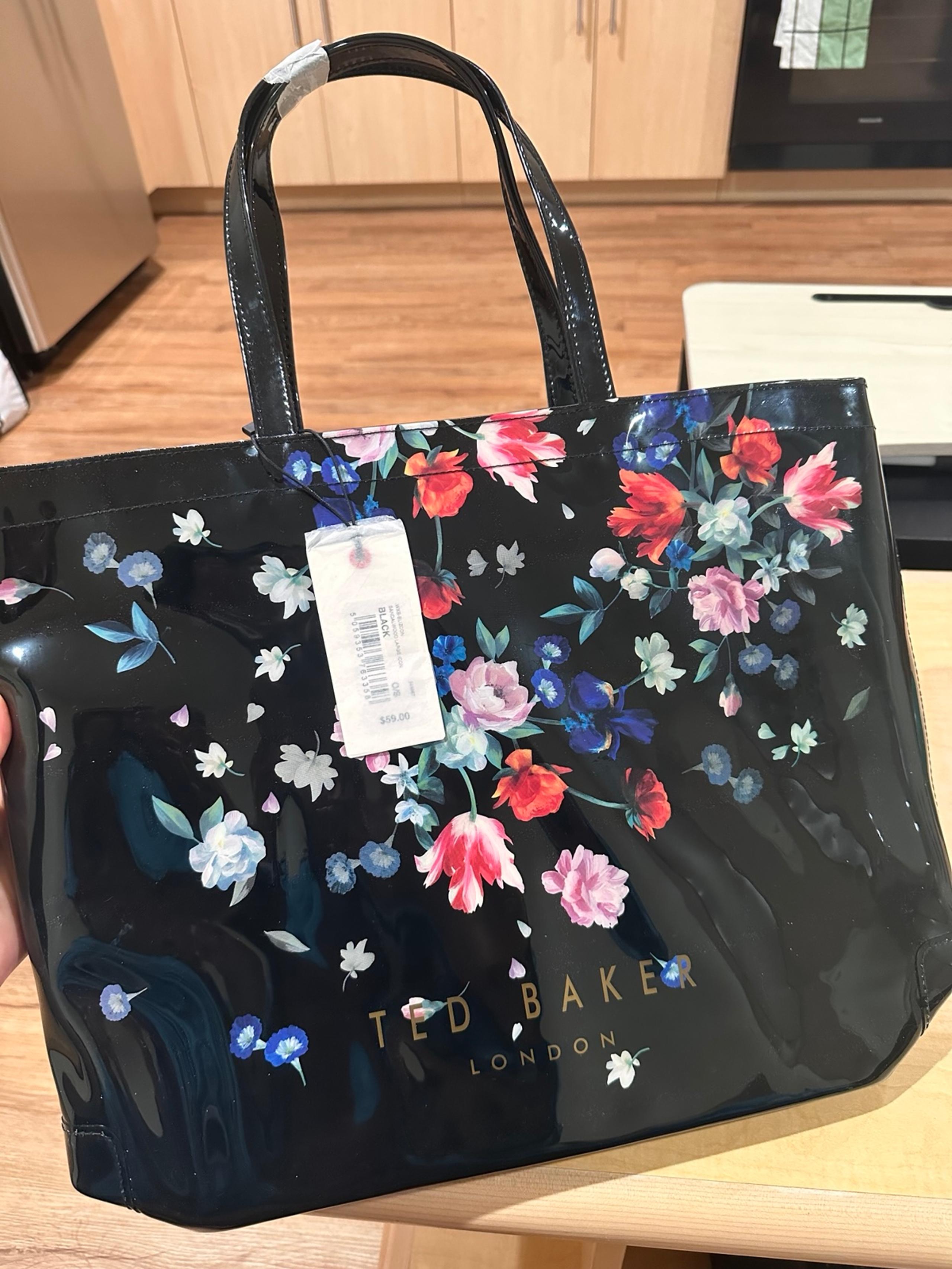NWT Ted Baker Glossy Tote Bag