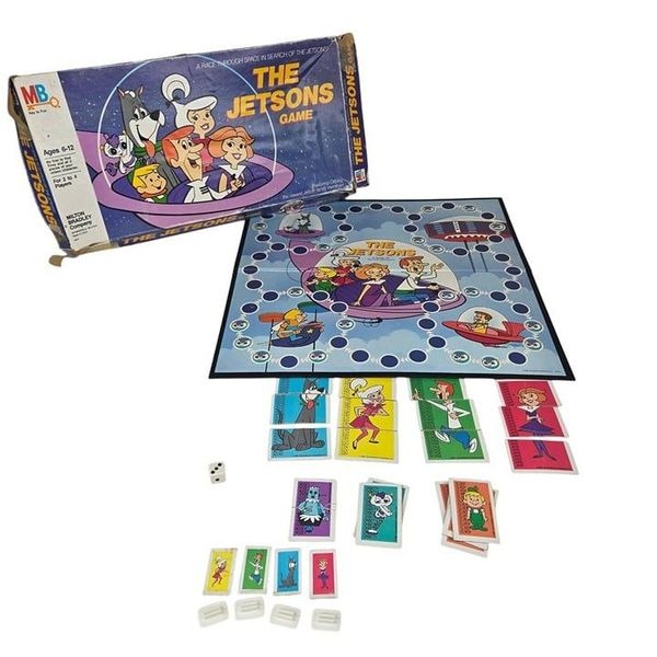 Vintage 1985 The Jetsons Game By Milton Bradley Complete