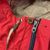 Vintage Polo Ralph Lauren Mens XL Full Zip Windbreaker Jacket Hooded Red Talon