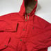 Vintage Polo Ralph Lauren Mens XL Full Zip Windbreaker Jacket Hooded Red Talon