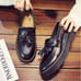 Dr. Martens Black Tassel Loafer with Thick Sole, Size 23cm