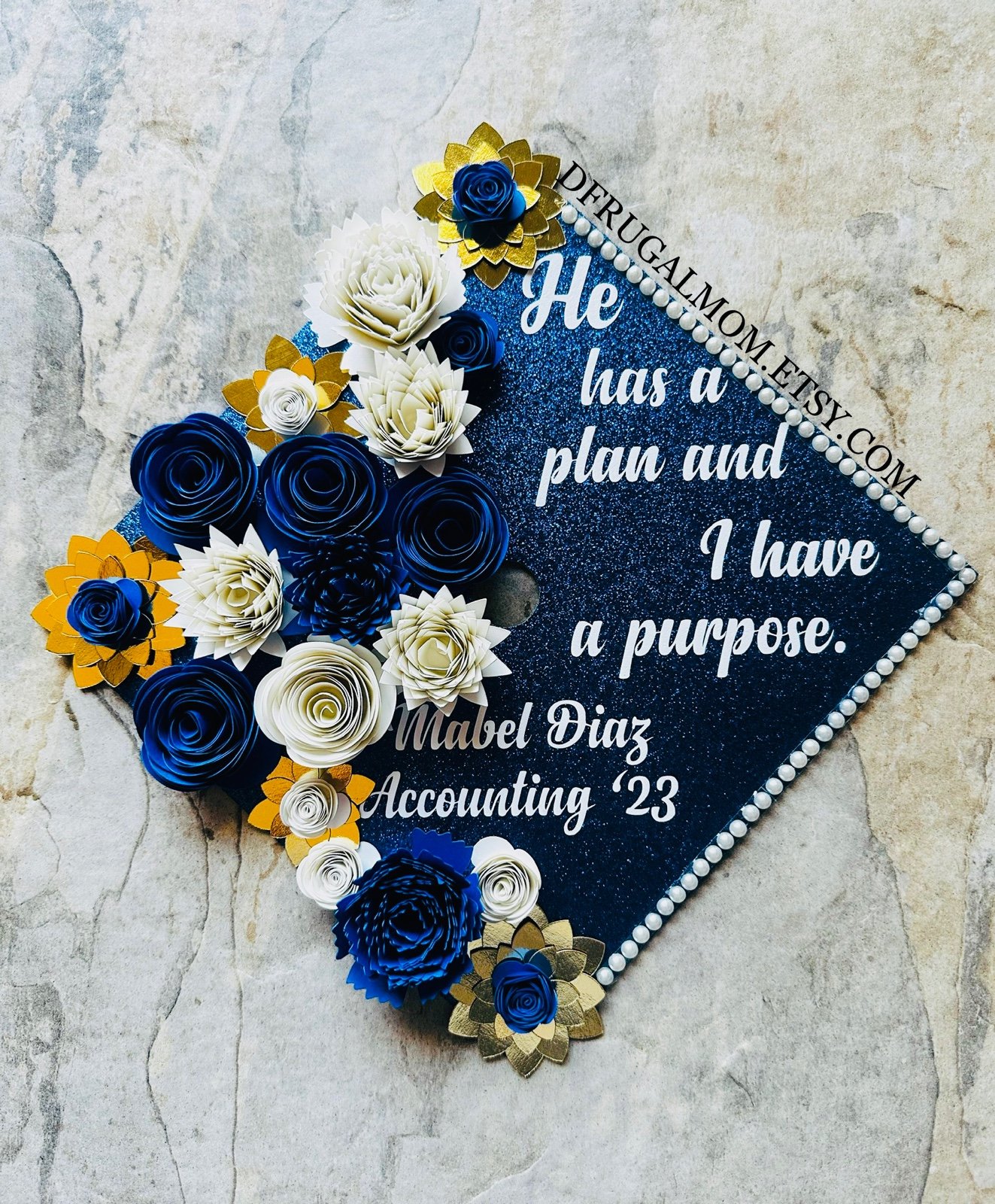 Custom Cap Topper, Graduation Cap Decor