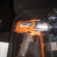 Rigid impact wrench cordless drill new