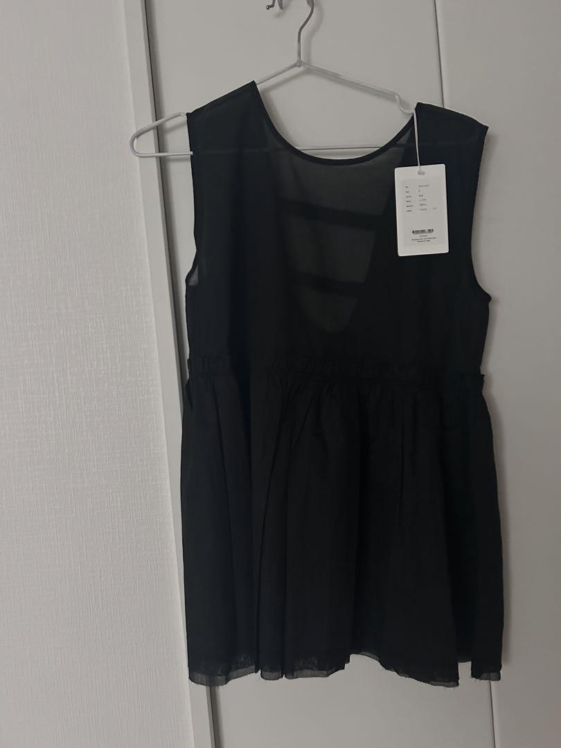 ànuke online store（アンヌーク） / Sheer Peplum TopsSheer