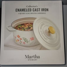 Martha Stewart Enameled Cast Iron