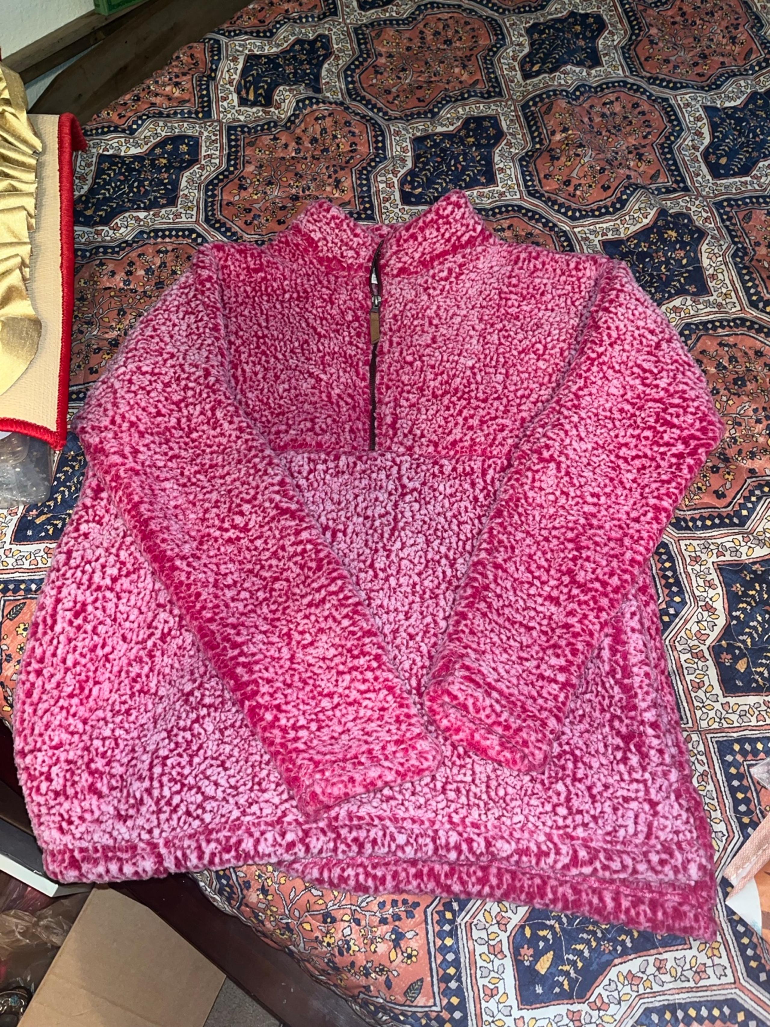 Pink pullover