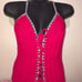 Sparkle Dwight Halter Top Size M/l