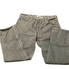 Levis 501 Gray Wash Button Fly Denim Jeans W40 L32