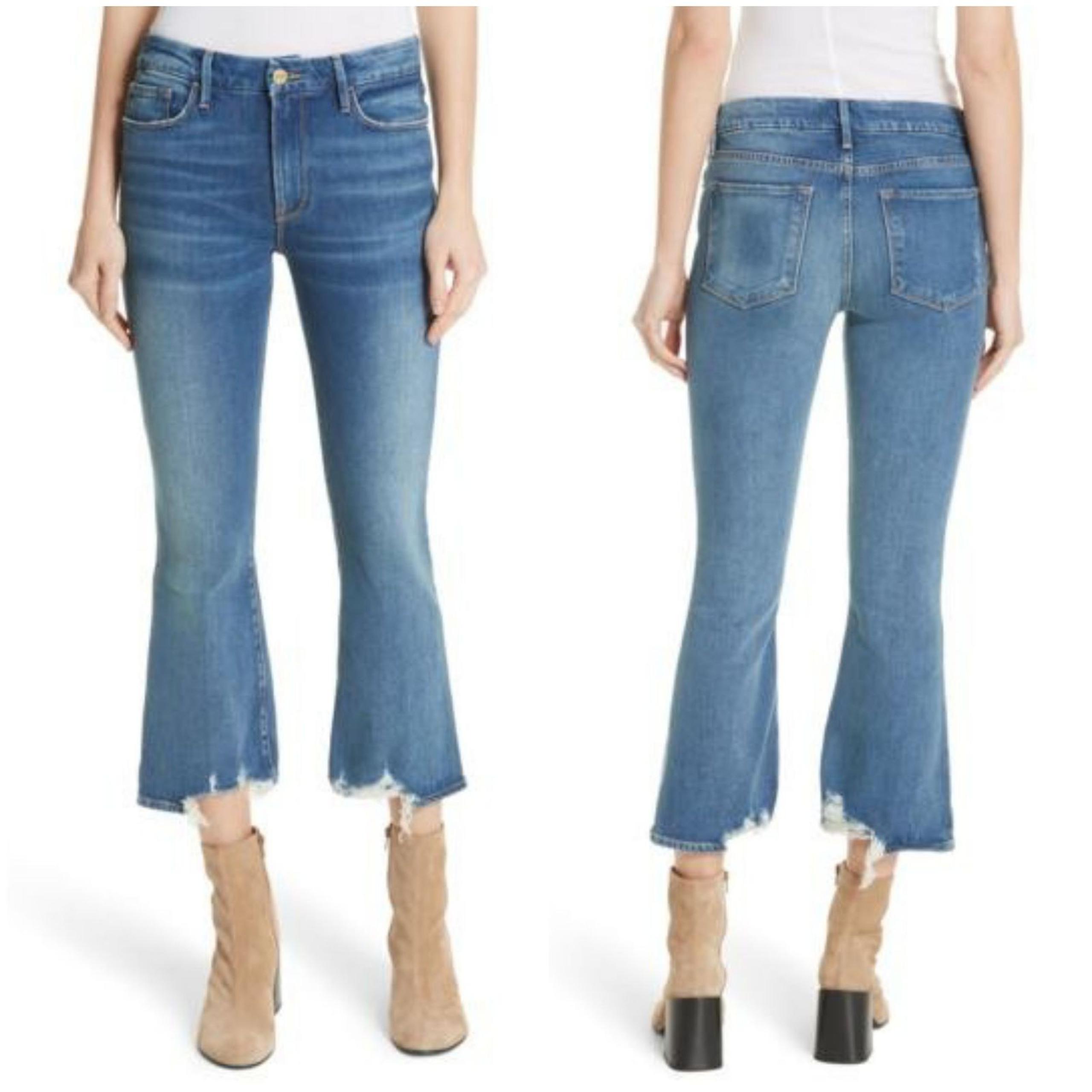 Le Crop Mini Boot Jeans sz 26 - FRAME