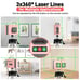 Laser Level - Paowafol Laser Level 360 Self Leveling Green Laser