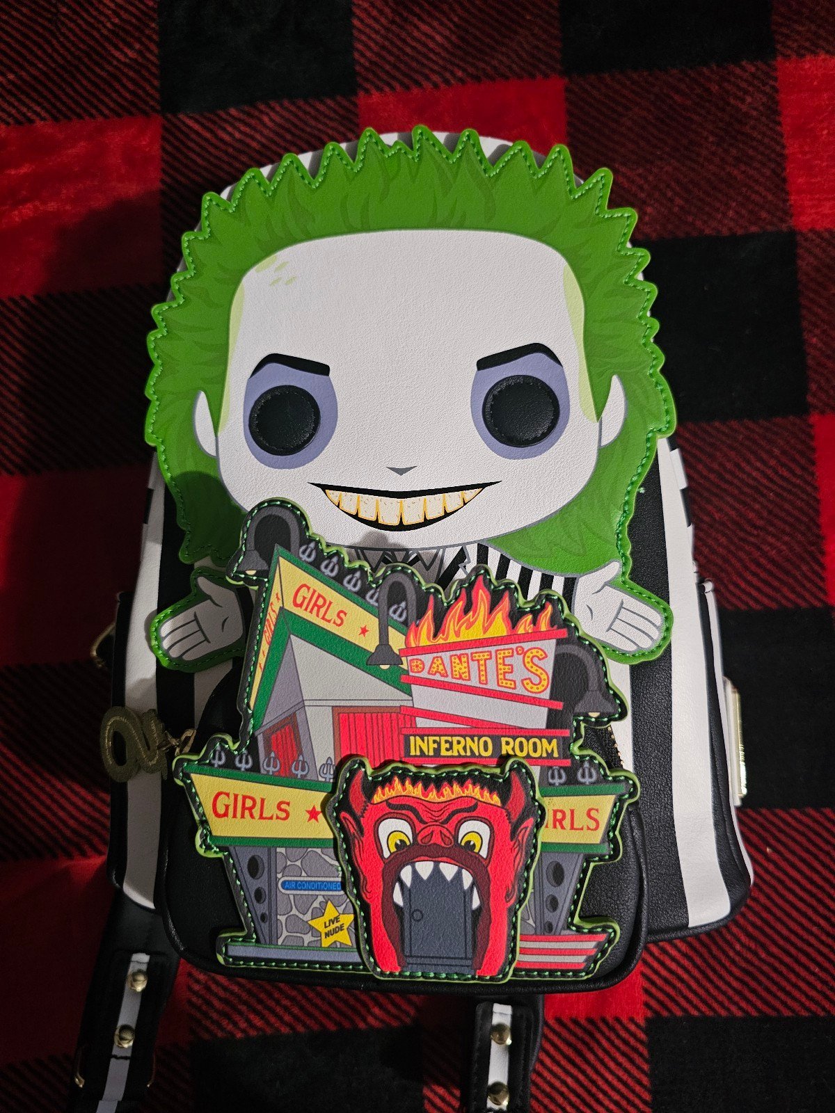 Beetlejuice Funko Pop mini backpack