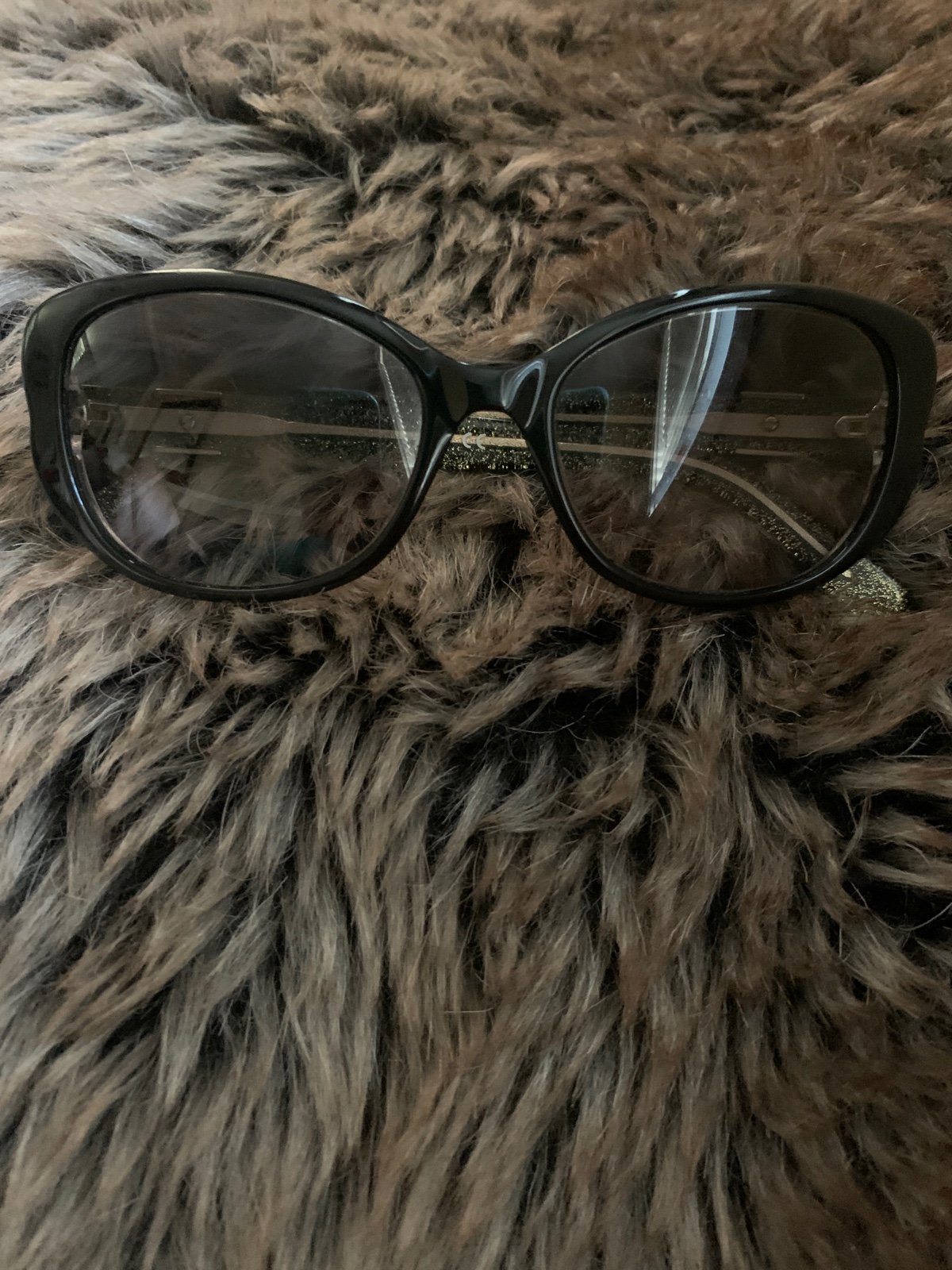 Kate Spade white sunglasses for women