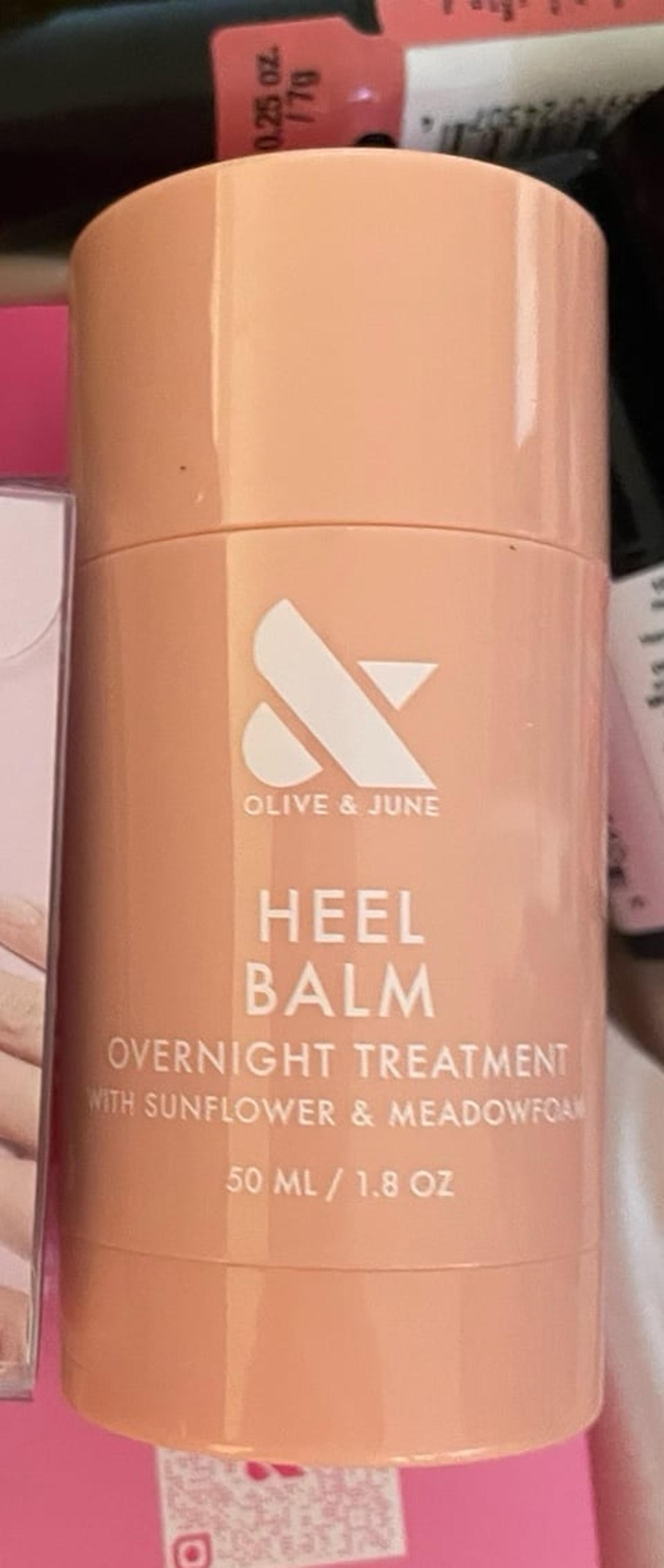 Olive & June Heel Balm Overnight Treatment* sunflower&Meadowfoam Brand new 50ml