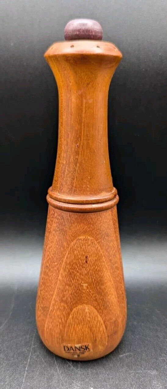 Vintage Dansk Teak Pepper Mill & Salt Shaker, Jens Quistgaard, AS IS