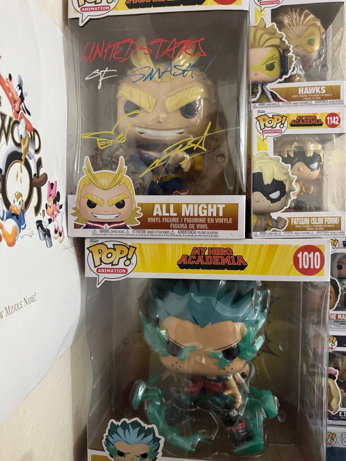 My Hero (BNHA) Funk Pop Set (1 signed)