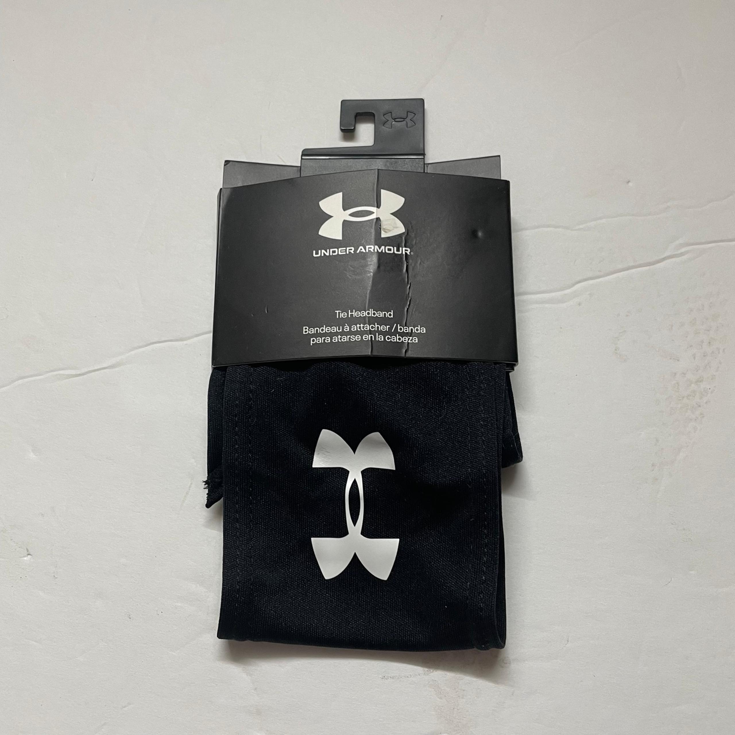 Under Armour Black Tie Headband